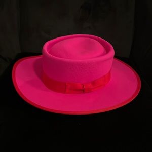 Hot Pink stiff brim hat